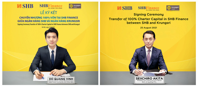 SHB sẽ chuyển nhượng 100% cổ phần của công ty tài chính SHB Finance cho Krungsri của Thái Lan - Ảnh 1.