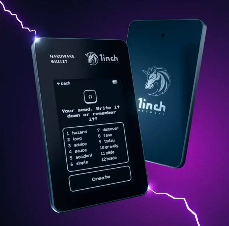 1inch Network công bố phát triển ví cứng