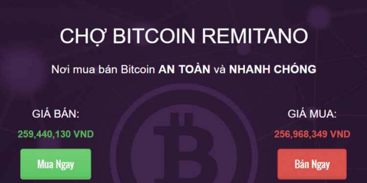 ViMoney - huong-dan-ban-bitcoin-tren-remitano-