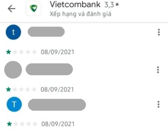 Phản ánh về hành vi đánh 1 sao vào ứng dụng Vietcombank sau khi phát trực tiếp 18.000 trang tuyên bố của Công Vinh - Thủy Tiên - Ảnh 5.