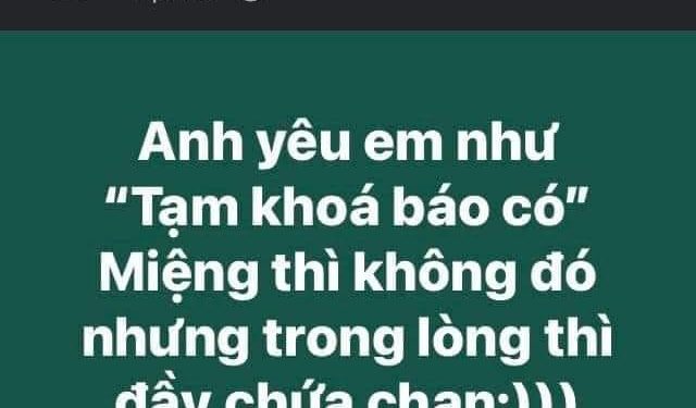 “Tạm khóa báo có” – Từ khóa “hot” nhất trên báo tối nay là gì?