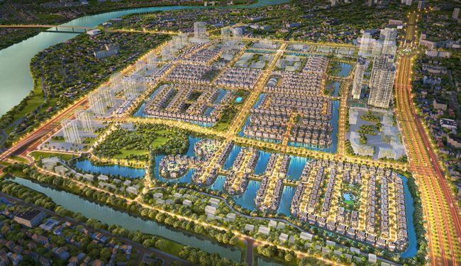 Vinhomes Star City ra mắt Bất động sản nhà ở Hướng dương - Kiến trúc phong cách Venice