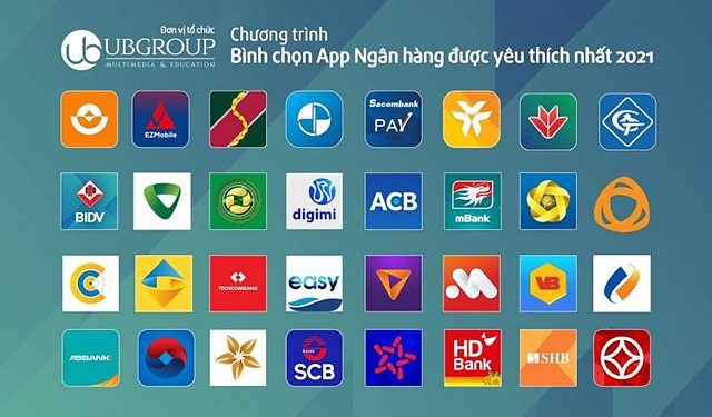 Bình chọn ứng dụng ngân hàng được yêu thích