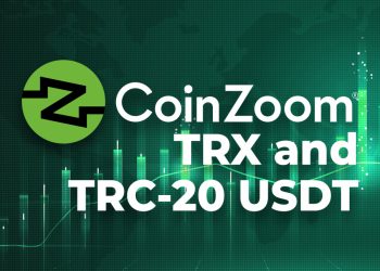 Sàn giao dịch tập trung chính thống CoinZoom thêm TRX và Tether USDT (TRC20)