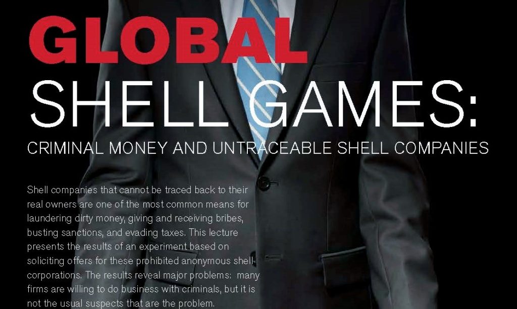 Global Shell Games - Tiền bẩn vẫn dễ bị che giấu