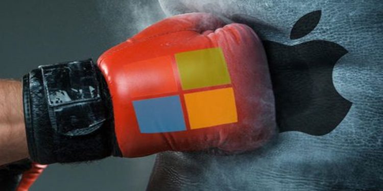 Microsoft “đe dọa” soán ngôi Apple trở thành công ty có giá trị nhất