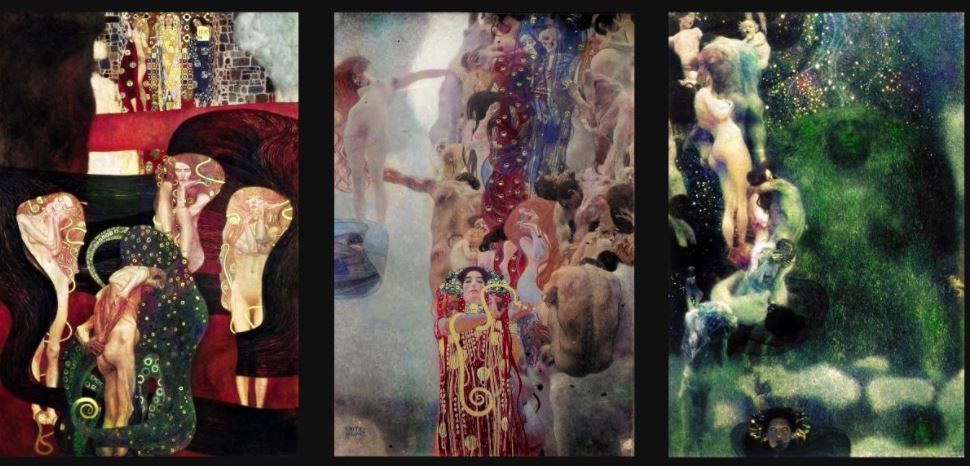 Những bức tranh đã bị cháy của danh họa Gustav Klimt đã được AI hồi sinh.