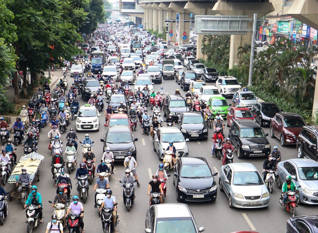 Hà Nội dự kiến thu phí xe vào nội đô từ năm 2025