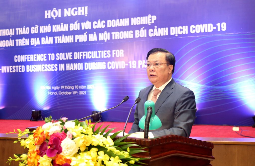 Hà Nội đưa giải pháp giúp doanh nghiệp có vốn đầu tư nước ngoài tháo gỡ khó khăn