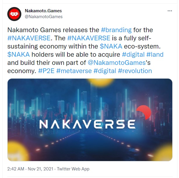 ViMoney - 4 viên ngọc Metaverse POLC, NAKA, SIN và PWAR - Liệu có cơ hội x100 lần? Nakamoto Games