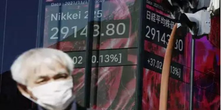 Thị trường chứng khoán châu Á rung lắc vì nỗi lo sợ lạm phát