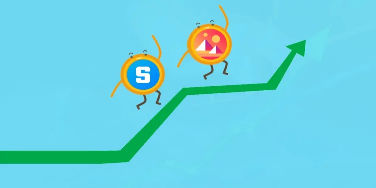 ViMoney - Giá Decentraland (MANA) & SandBox (SAND) chạy đua hướng tới mốc 10 USD