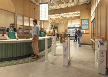 Starbucks và Amazon mở cửa hàng cà phê không thu ngân tại New York