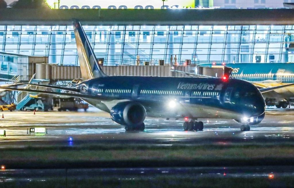 Vietnam Airlines hoàn thành chuyến thường lệ đầu tiên đến Mỹ sau gần 14 giờ bay