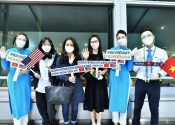 Vietnam Airlines hoàn thành chuyến bay thường lệ đầu tiên đến Mỹ sau gần 14 giờ