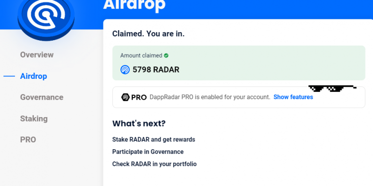 DappRadar mở RADAR Airdrop, Huobi niêm yết liền tay – Kiểm tra ngay xem bạn có được thưởng token?