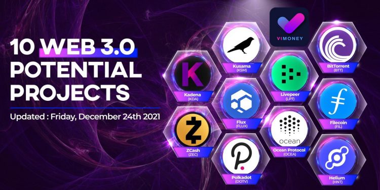 10 dự án web 3.0 tiềm năng sẽ tăng vọt trong năm 2022