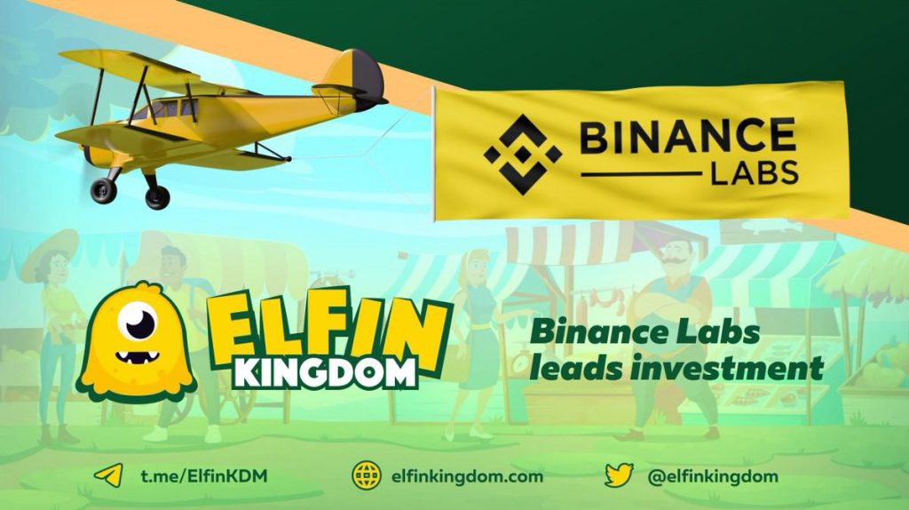 Binance Labs đầu tư chiến lược vào Elfin Kingdom