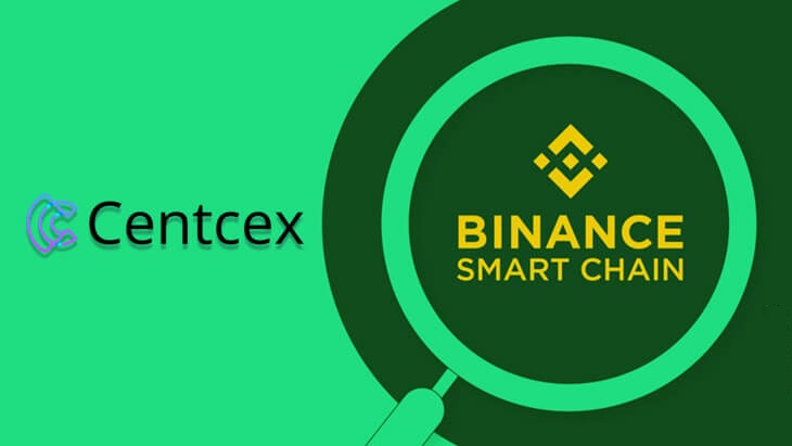 Token Centcex coin dựa trên Binance Smart Chain ra mắt sàn giao dịch của riêng mình