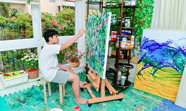 Thần đồng hội họa người Việt làm điên đảo thế giới thông qua sàn NFT với bức tranh giá kỷ lục hơn 500 triệu đồng