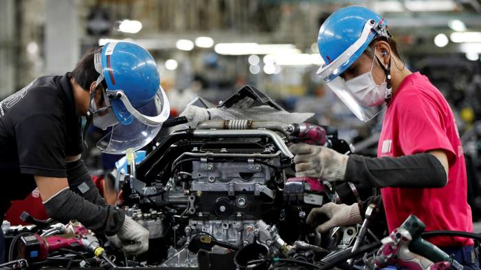 Sản lượng công nghiệp của Nhật Bản đạt mức tăng mạnh nhất trong 8 năm