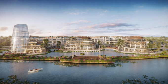 Vimoney: Ecopark sắp có trung tâm thương mại trên mặt nước The Island Mall