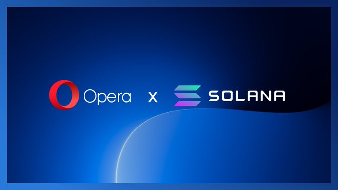 Blockchain Solana trở thành đối tác với trình duyệt Opera