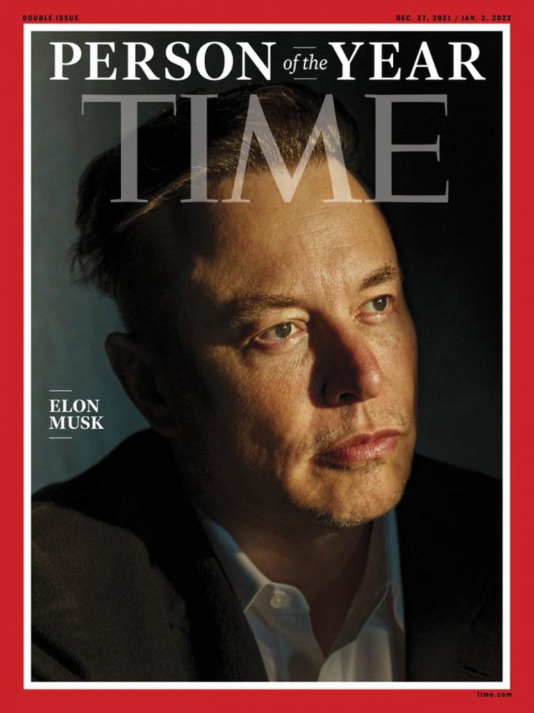 Vimoney: Financial Times tiếp tục vinh danh Elon Musk là nhân vật của năm 2021
