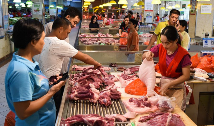 Vimoney: Trung Quốc tăng thuế nhập khẩu thịt lợn từ 2022