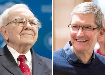 Cổ phiếu Apple giúp Warren Buffett kiếm 9,8 tỷ USD một ngày