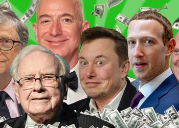 Giá trị tài sản của 10 tỷ phú giàu nhất thế giới