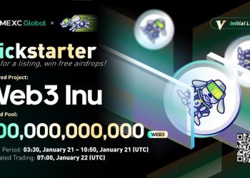 Nhận 300.000.000.000 WEB3 trong sự kiện airdrop của Kickstarter trên MEXC