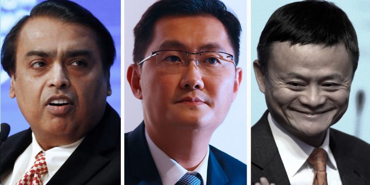 Top 10 tỷ phú giàu nhất Châu Á hiện nay.