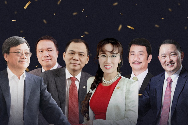 Top 10 tỷ phú giàu nhất trên thị trường chứng khoán Việt