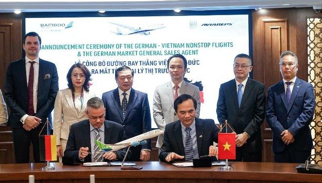 Bamboo Airways ra mắt Tổng đại lý tại Đức