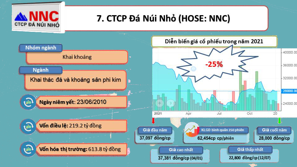 ViMoney: Top những cổ phiếu mất giá nhất, đi ngược dòng thị trường 2021 -H7