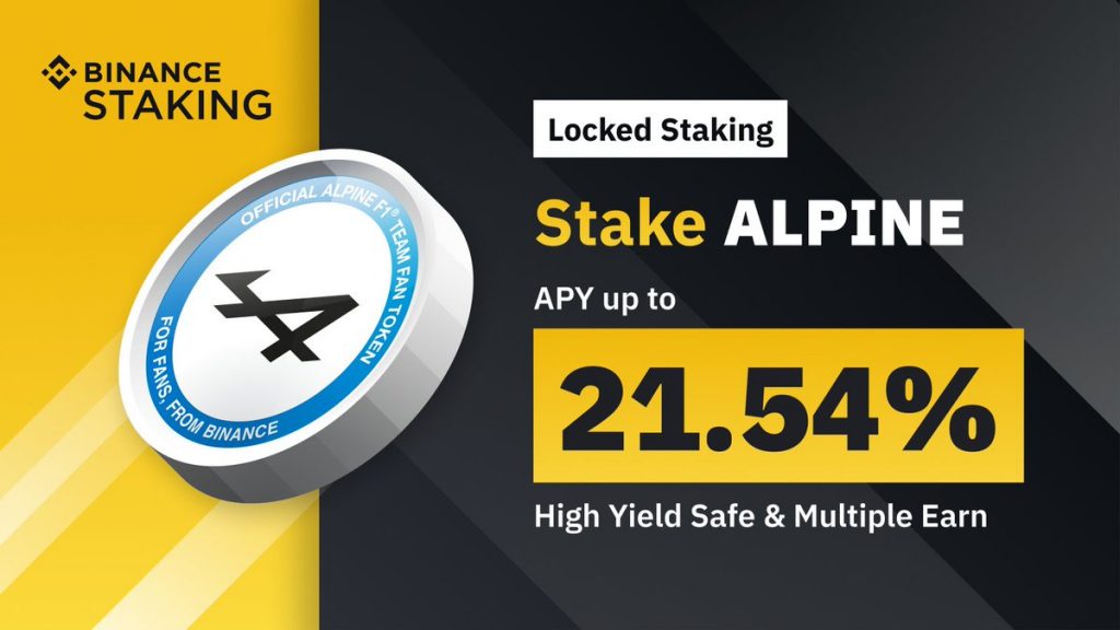 ViMoney: Binance Staking ra mắt ALPINE Staking với mức APY lên tới 21,54% h1