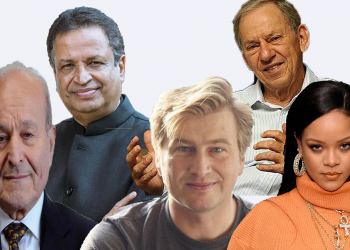 12 quốc gia và vùng lãnh thổ chỉ có một tỷ phú