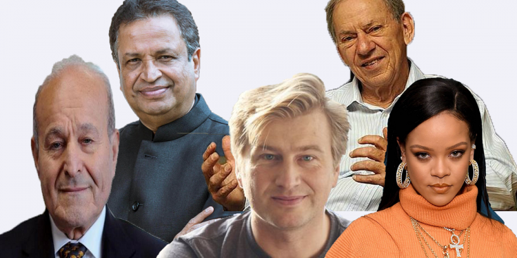 12 quốc gia và vùng lãnh thổ chỉ có một tỷ phú