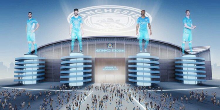 Manchester City xây dựng sân vận động ảo Etihad ở Metaverse