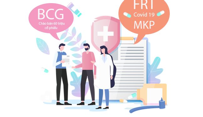 BCG tiếp tục bán thêm 60 triệu cổ phiếu riêng lẻ - FRT, MKP tím lịm khi thông tin về thuốc chữa Covid được công bố