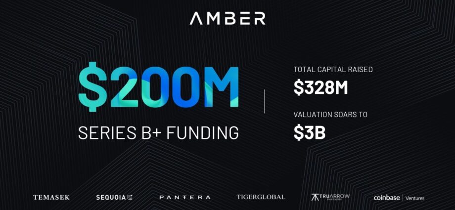 Amber Group được định giá 3 tỷ USD sau khoản đầu tư từ Singapore