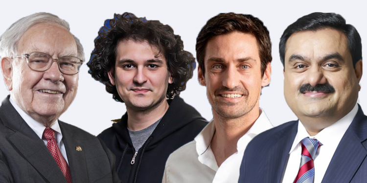 Top 5 tỷ phú kiếm bộn tiền đầu năm Nhâm Dần