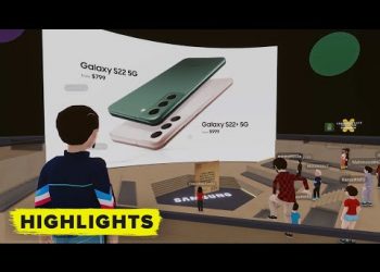 Samsung ra mắt Galaxy S22 tại Metaverse event