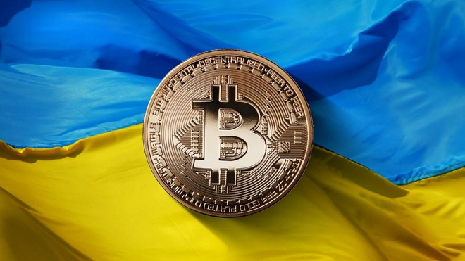 người Ukraine đang huy động vốn từ cộng đồng bằng Bitcoin 