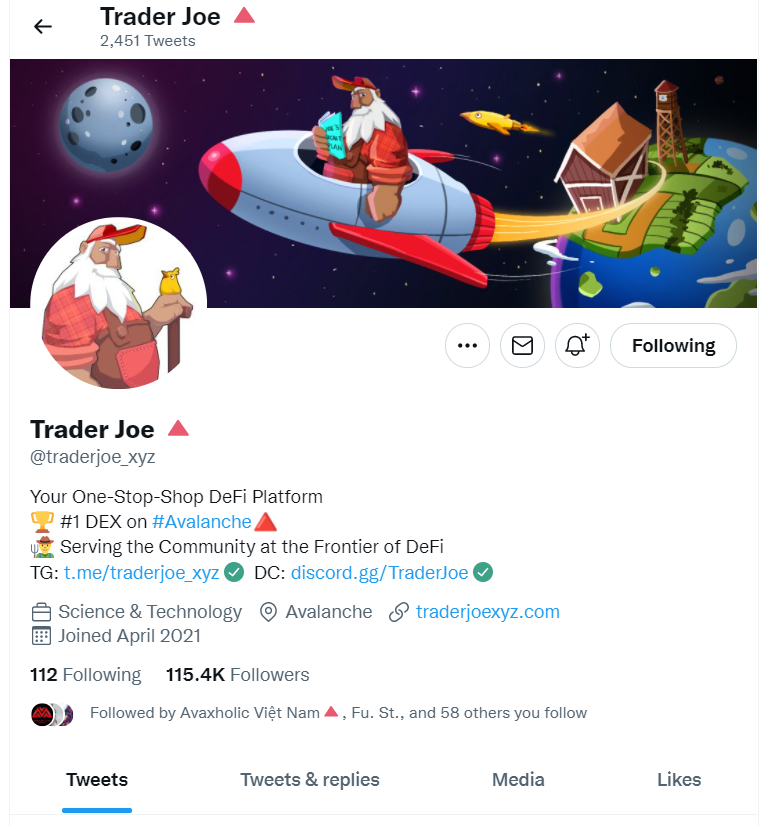 Trader Joe là gì ($JOE)? DEX trên Avalanche, cửa hàng một điểm đến sáng tạo trên nền tảng DeFi