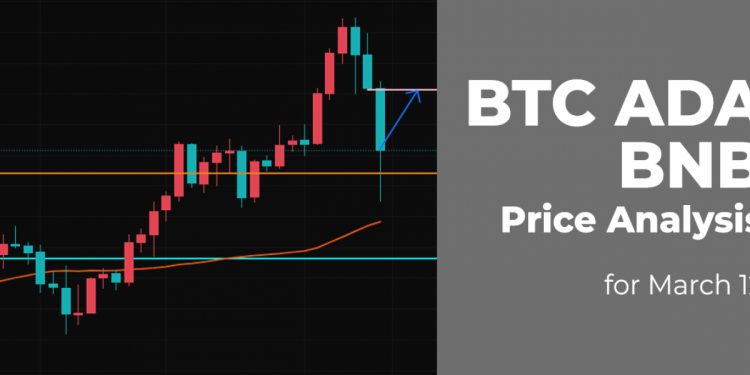 Phân tích giá BTC, ADA và BNB ngày 12 tháng 3