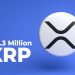 156,3 triệu Ripple được giao dịch khi XRP tăng 6%