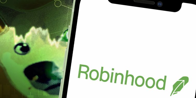 5,8 tỷ đô la Dogecoin được Robinhood nắm giữ