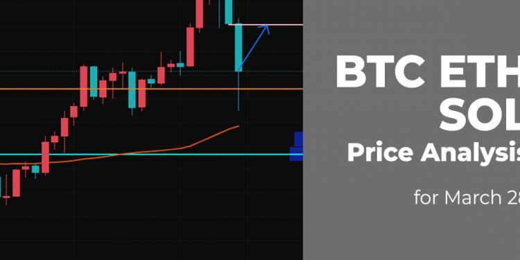 Phân tích giá BTC, ETH và SOL vào ngày 28 tháng 3